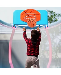 Slickblue Kids Pumpkin Trampoline for Indoor and Outdoor Play