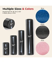 Sunny Health & Fitness 12" Yoga Foam Roller