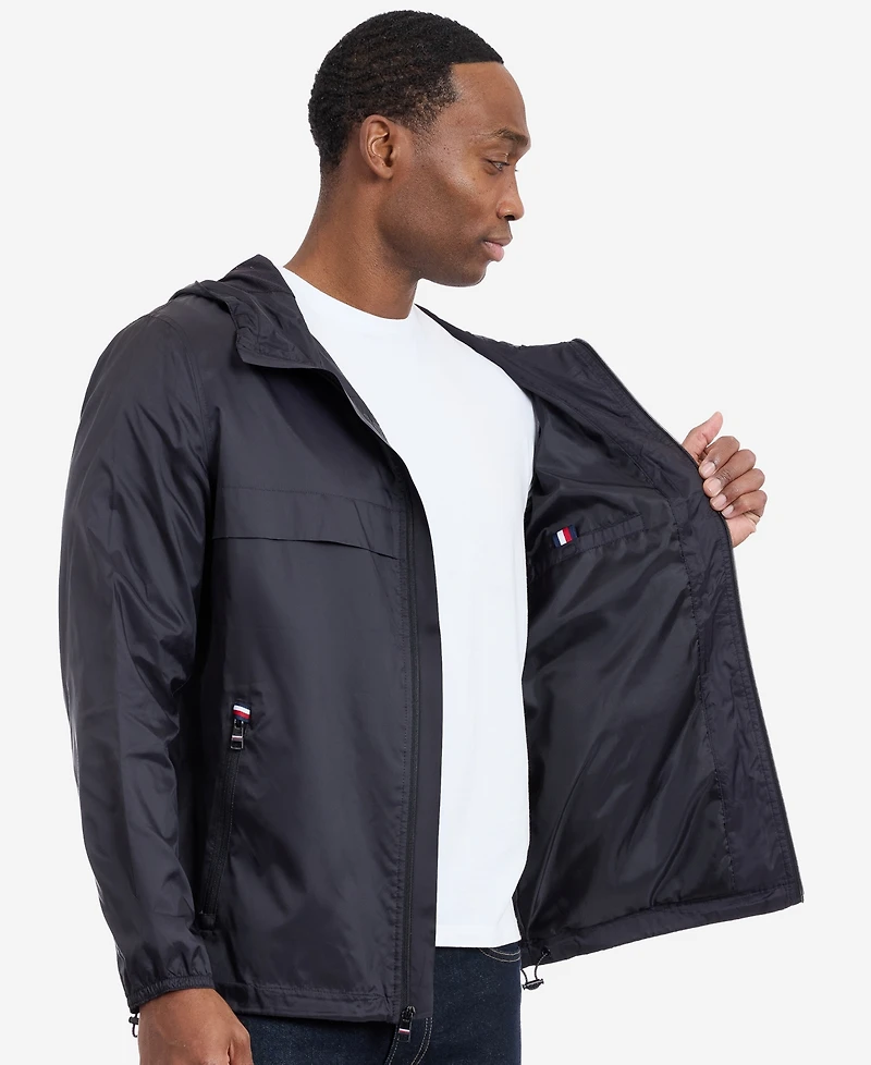 Tommy Hilfiger Men's Hooded Windbreaker Jacket