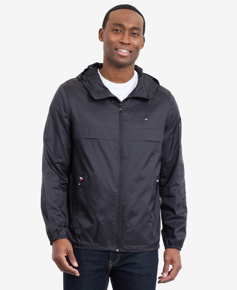 Tommy Hilfiger Men's Hooded Windbreaker Jacket