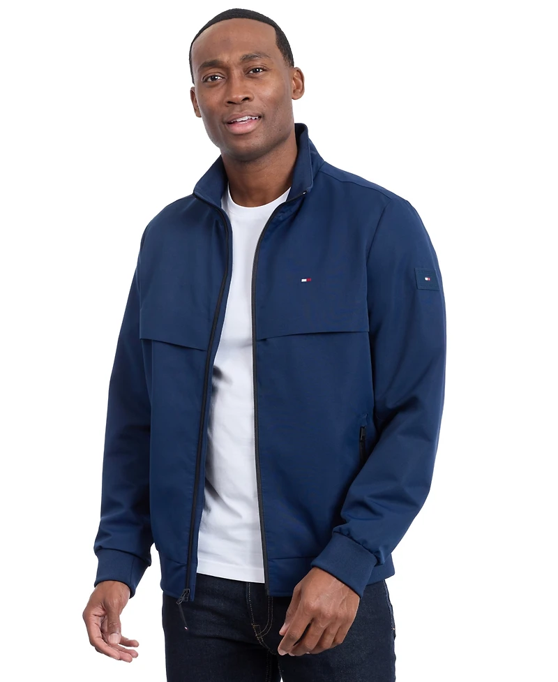 Tommy Hilfiger Men's Water Resistant Boating Regular Fit Jacket