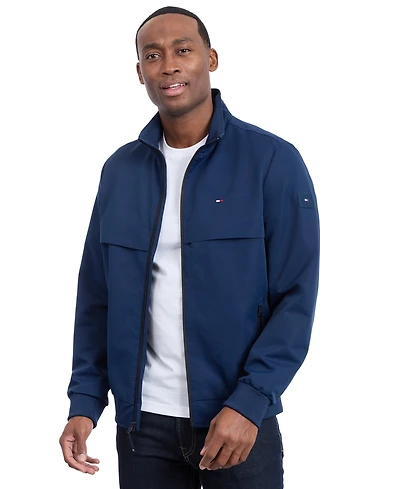 Tommy Hilfiger Men's Water Resistant Boating Regular Fit Jacket