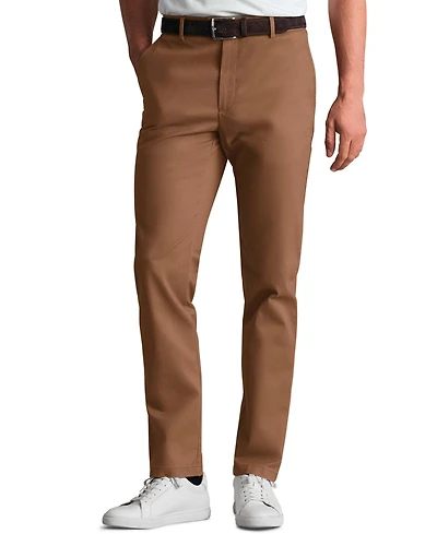 Charles Tyrwhitt Men's Toffee Slim-Fit Ultimate Chinos Pants