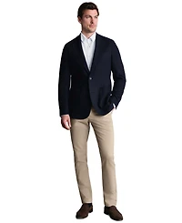 Charles Tyrwhitt Men's Jersey Slim-Fit Blazer