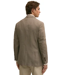 B by Brooks Brothers Men's Hopsack Classic-Fit Wool Blazer