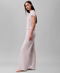 Calvin Klein Women's Wide-Leg Sleep Pajama Pants