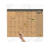 Tf Publishing Paper Goods July 2026 - June 2027 Trail + Timber Large Desk Pad Monthly Blotter Calendar