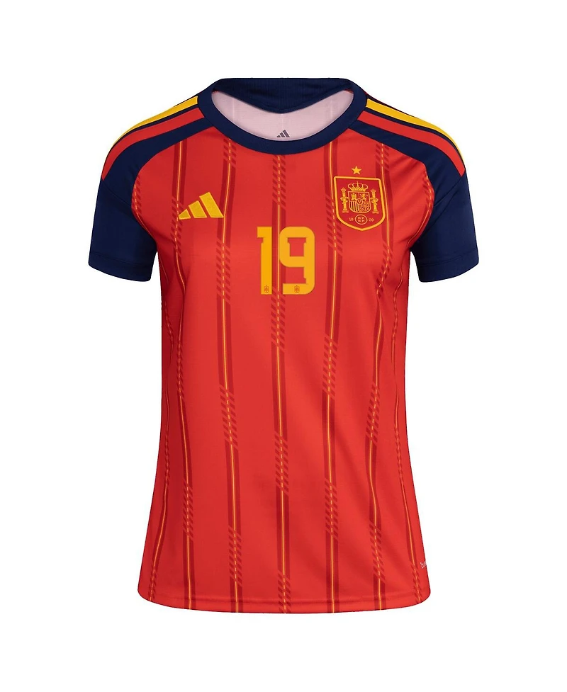 Adidas Women's Lamine Yamal Red Spain National Team 2026 Home Replica Jersey