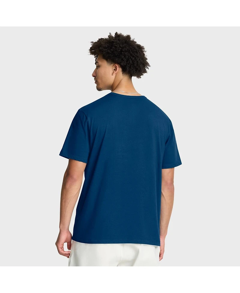 Fanatics Men's Deep Sea Blue Seattle Kraken Authentic Pro Primary T-Shirt