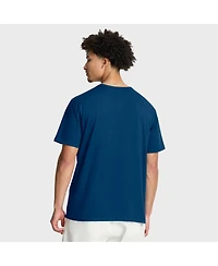 Fanatics Men's Deep Sea Blue Seattle Kraken Authentic Pro Primary T-Shirt