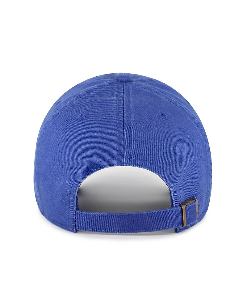 '47 Brand Men's Royal Denver Broncos Clean Up Adjustable Hat