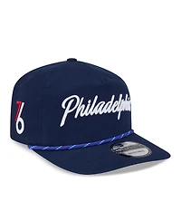 New Era Men's Navy Philadelphia 76ers 2025/26 City Edition 19TWENTY Adjustable Hat