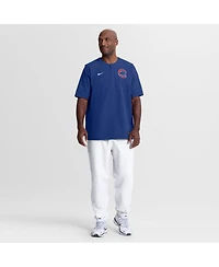 Nike Men's Royal Chicago Cubs Authentic Collection Dri-fit Quarter-Zip Windshirt