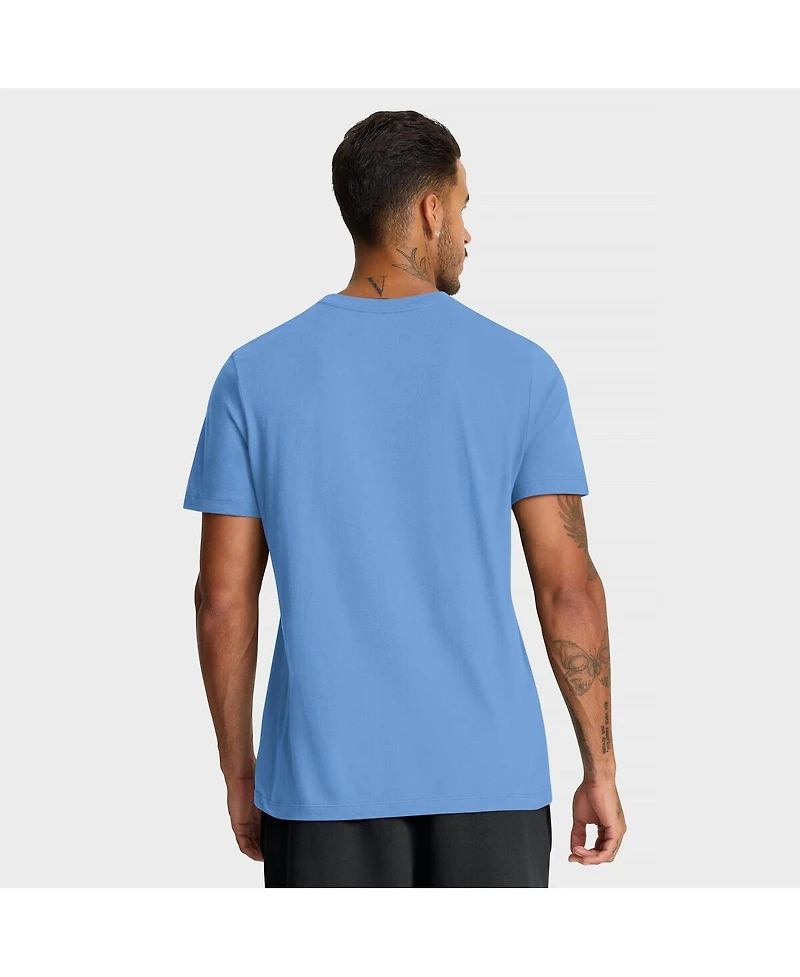 Nike Men's Light Blue Chicago Cubs City Connect Large Logo T-Shirt