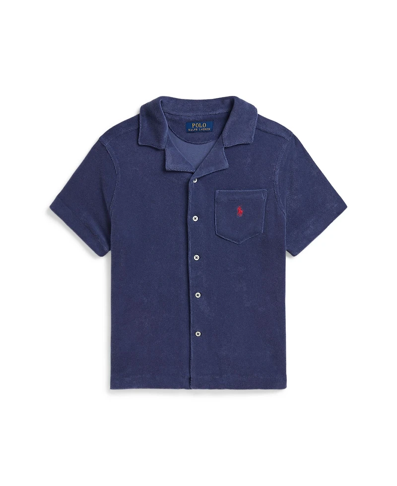 Polo Ralph Lauren Boys 8-20 Terry Camp Shirt