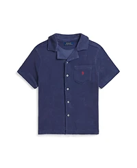 Polo Ralph Lauren Boys 8-20 Terry Camp Shirt