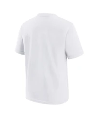 Nike Big Boys and Girls White Philadelphia 76ers Hardwood Classics Champs Max90 T-Shirt