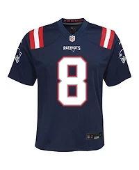 Nike Big Boys and Girls Stefon Diggs Navy New England Patriots Team Game Jersey