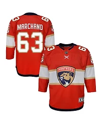 Outerstuff Big Boys and Girls Brad Marchand Red Florida Panthers Premier Player Jersey