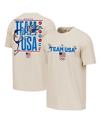 Outerstuff Men's Cream Team x Looney Tunes Chased T-Shirt