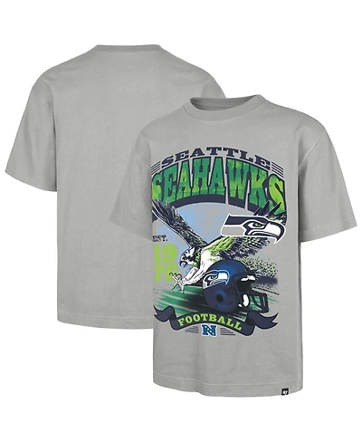 '47 Brand Men's Gray Seattle Seahawks Regional Foundation T-Shirt