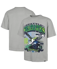 '47 Brand Men's Gray Seattle Seahawks Regional Foundation T-Shirt
