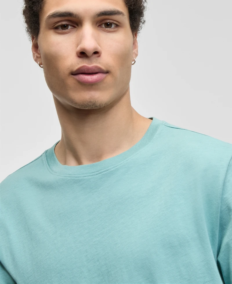 Sun + Stone Men's Cotton Lived Short Sleeve T-Shirt, Macy's Exclusive