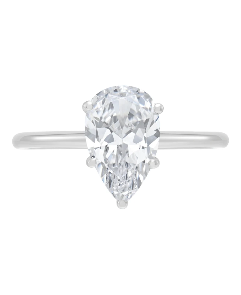 Grown With Love Igi Certified Lab Diamond Solitaire Engagement Ring (2 ct. t.w.) 14k Yellow Gold (Also White Gold)