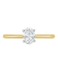 Grown With Love Igi Certified Lab Diamond Solitaire Engagement Ring (1/2 ct. t.w.) 14k White Gold (Also 14 Yellow Gold)