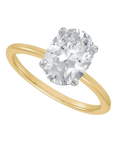 Grown With Love Igi Certified Lab Diamond Solitaire Engagement Ring (2-1/2 ct. t.w.) 14k White Gold (Also Yellow Gold)