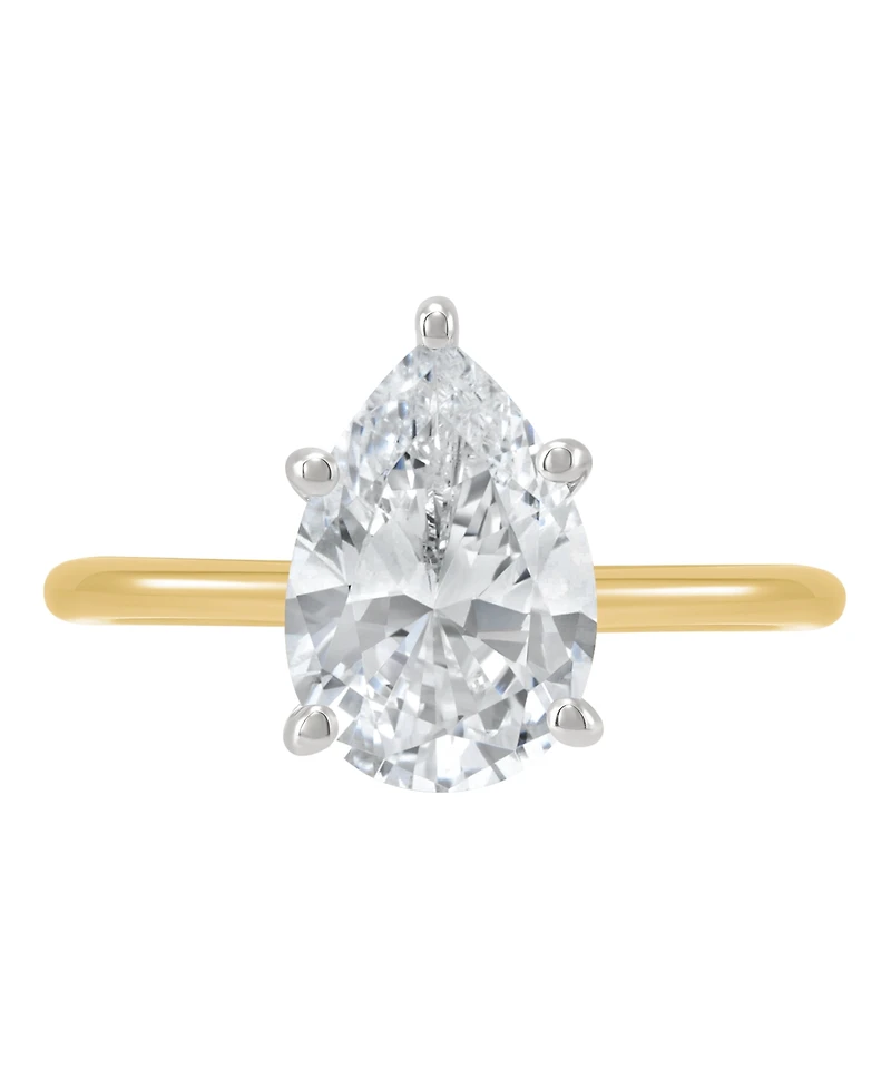 Grown With Love Igi Certified Lab Diamond Solitaire Engagement Ring (2-1/2 ct. t.w.) 14k White Gold (Also Yellow Gold)