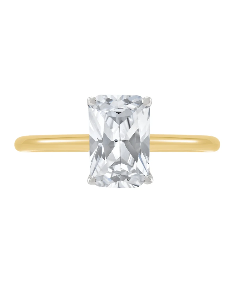 Grown With Love Igi Certified Lab Diamond Solitaire Engagement Ring (2 ct. t.w.) 14k Yellow (Also White Gold)