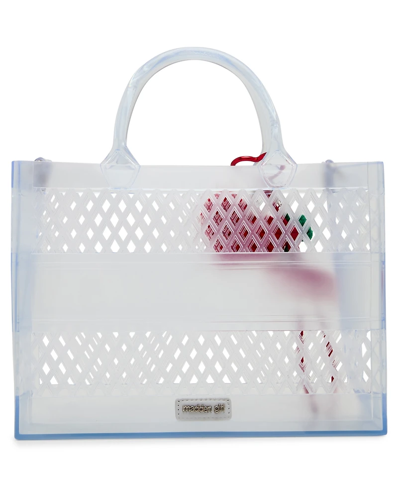 Madden Girl Kit Mini Jelly Tote