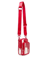 Madden Girl Willowv Clear Mini Cellphone Crossbody Bag