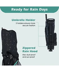 Mecale 11-Piece Complete Golf Club Set, Blue