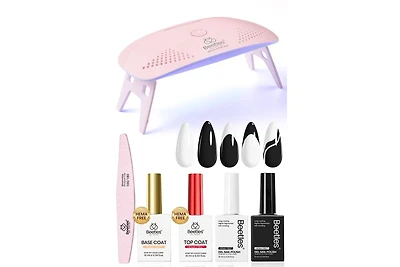 Beetles Gel Nail Polish Kit with Uv Light