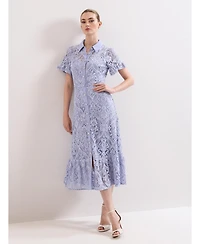 Phase Eight Women's Carmine Lace Dress