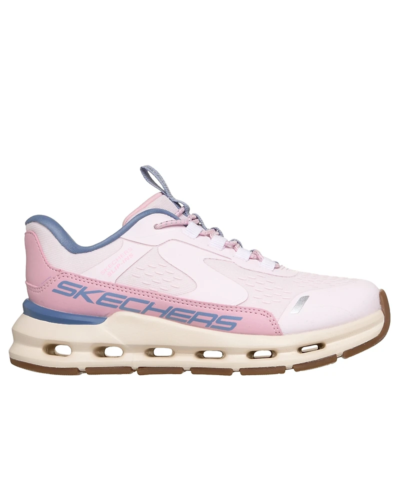 Skechers Little Girls Slip-ins: Glide-Step - Vista Lane Casual Sneakers from Finish Line