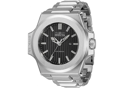 Invicta Men's 34730 Akula Quartz 3 Hand Gunmetal Dial Watch