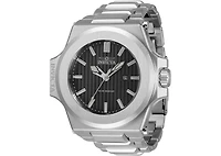 Invicta Men's 34730 Akula Quartz 3 Hand Gunmetal Dial Watch