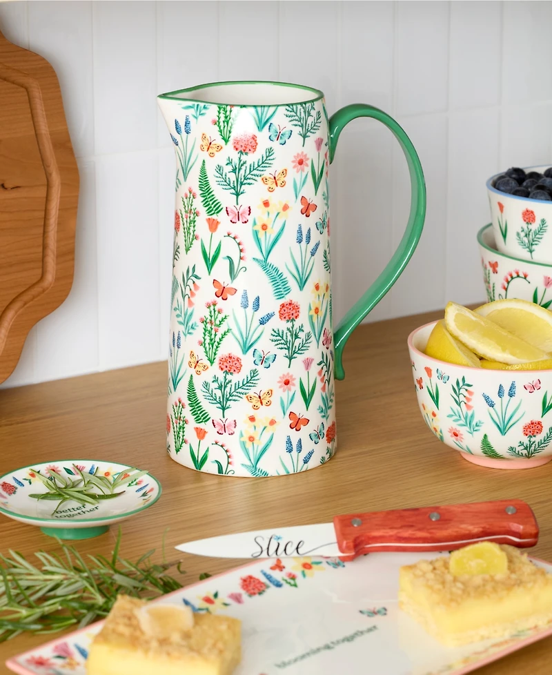 Oneida First Blooms Pitcher