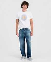 Guess Men's Jett Baggy Ripped Jeans