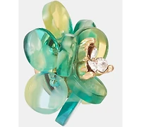 lonna & lilly Crystal Flower Stud Earrings