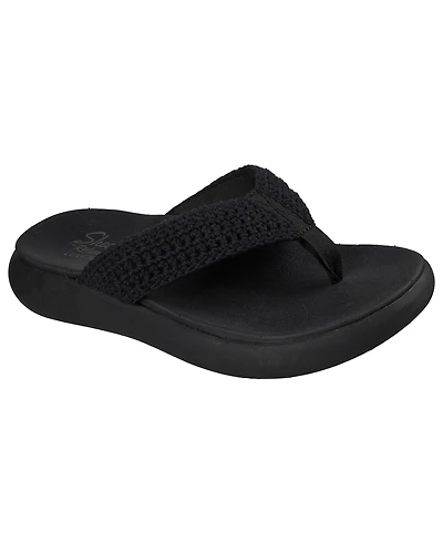 Skechers Women's Relaxed Fit: Asana Luxe - Valley Chic 2 Flip-Flop Thong Sandals from Finish Line
