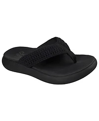 Skechers Women's Relaxed Fit: Asana Luxe - Valley Chic 2 Flip-Flop Thong Sandals from Finish Line