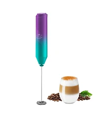 Powerful Handheld Mini FrothMate Milk Frother Stainless Steel