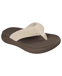 Skechers Women's Relaxed Fit: Asana Luxe - Valley Chic 2 Flip-Flop Thong Sandals from Finish Line