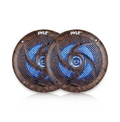 Pyle 6.5” 70v Ceiling Mount Speakers-Pair of 2-Way Midbass Woofer Speaker Transformer 1” Titanium Dome