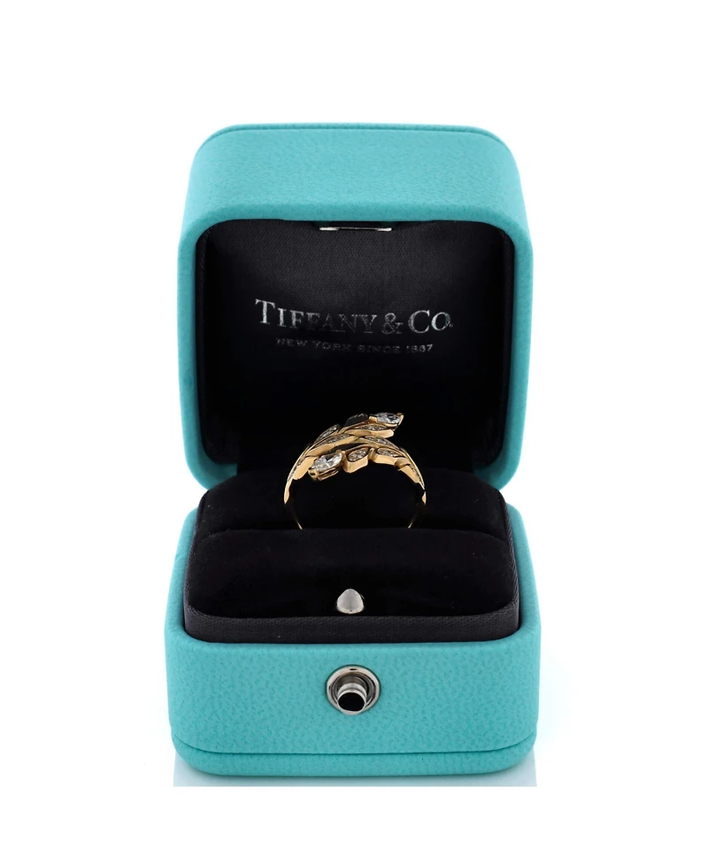 Pre-Owned Tiffany & Co Victoria Vine Bypass Ring