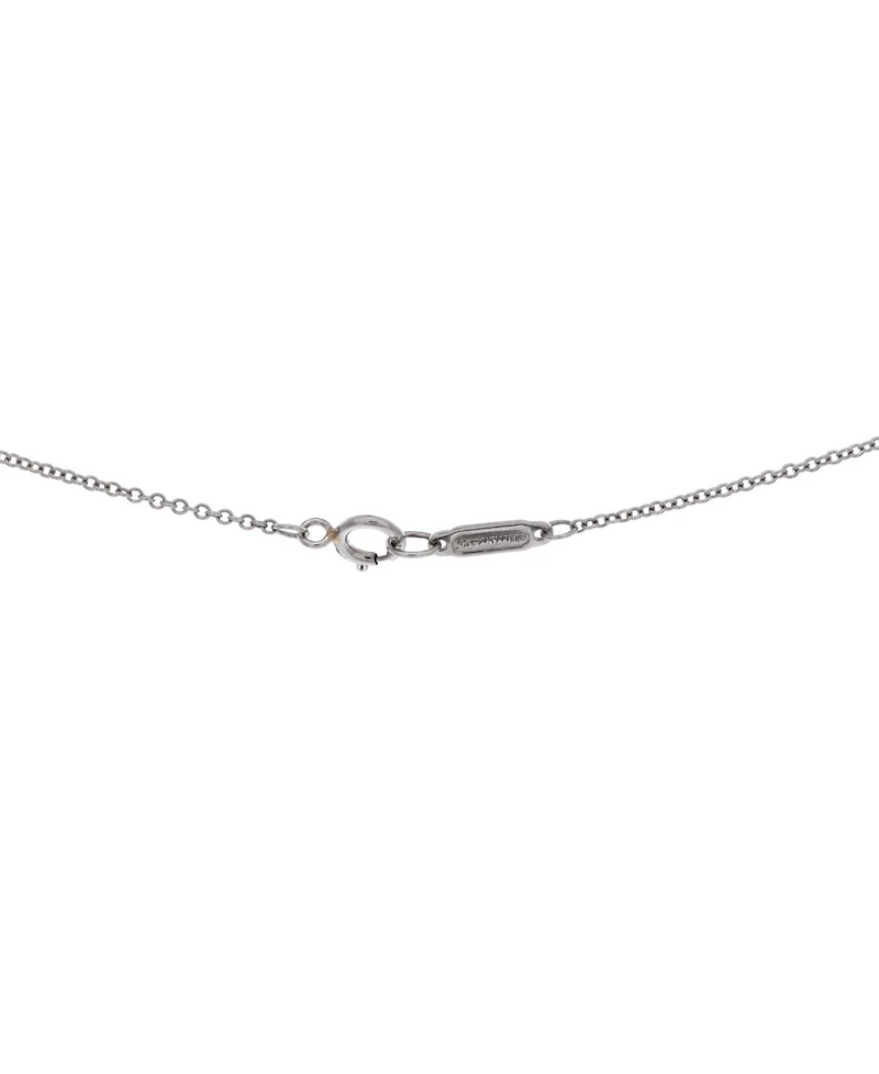 Pre-Owned Tiffany & Co Fleur de Lis Key Bar Pendant Necklace